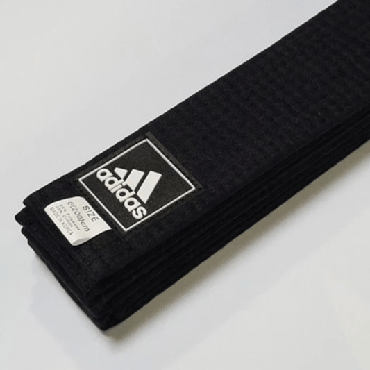 Adidas sporting goods 2 ADIDAS 2 inch WIDE BLACK BELT Taekwondo