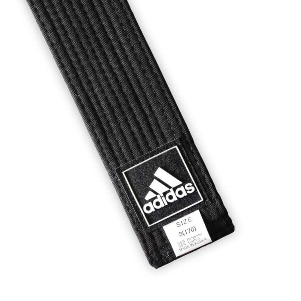 Adidas sporting goods 2 ADIDAS 2 inch WIDE BLACK BELT Taekwondo