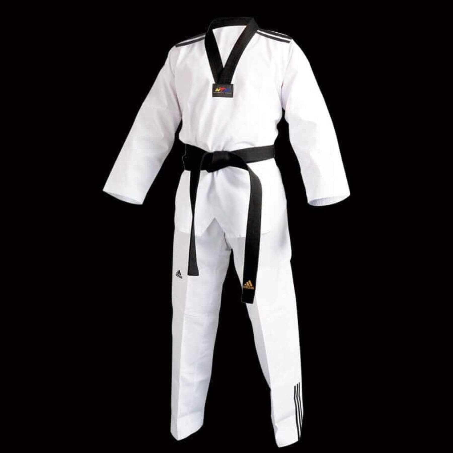 adidas sporting goods Adidas ADI-CLUB TAEKWONDO UNIFORM 3 STRIPES WTF approved