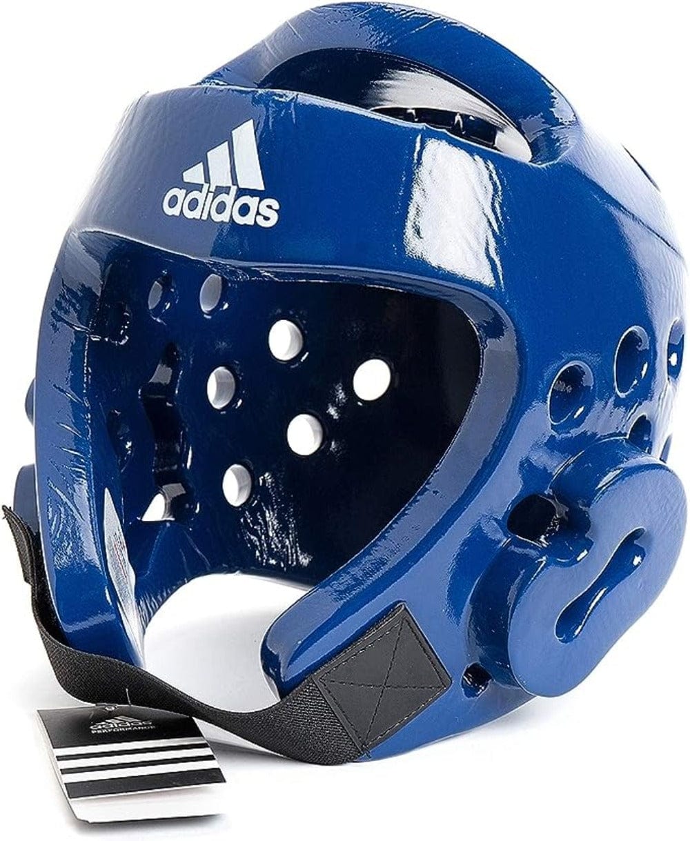 Adidas sporting goods small / Blue adidas Taekwondo Headgear 2 Color WTF Approved Head Guard