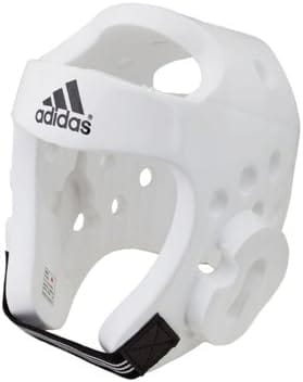 Adidas sporting goods White / small adidas Taekwondo Headgear 3 Colors WTF Approved Head Guard