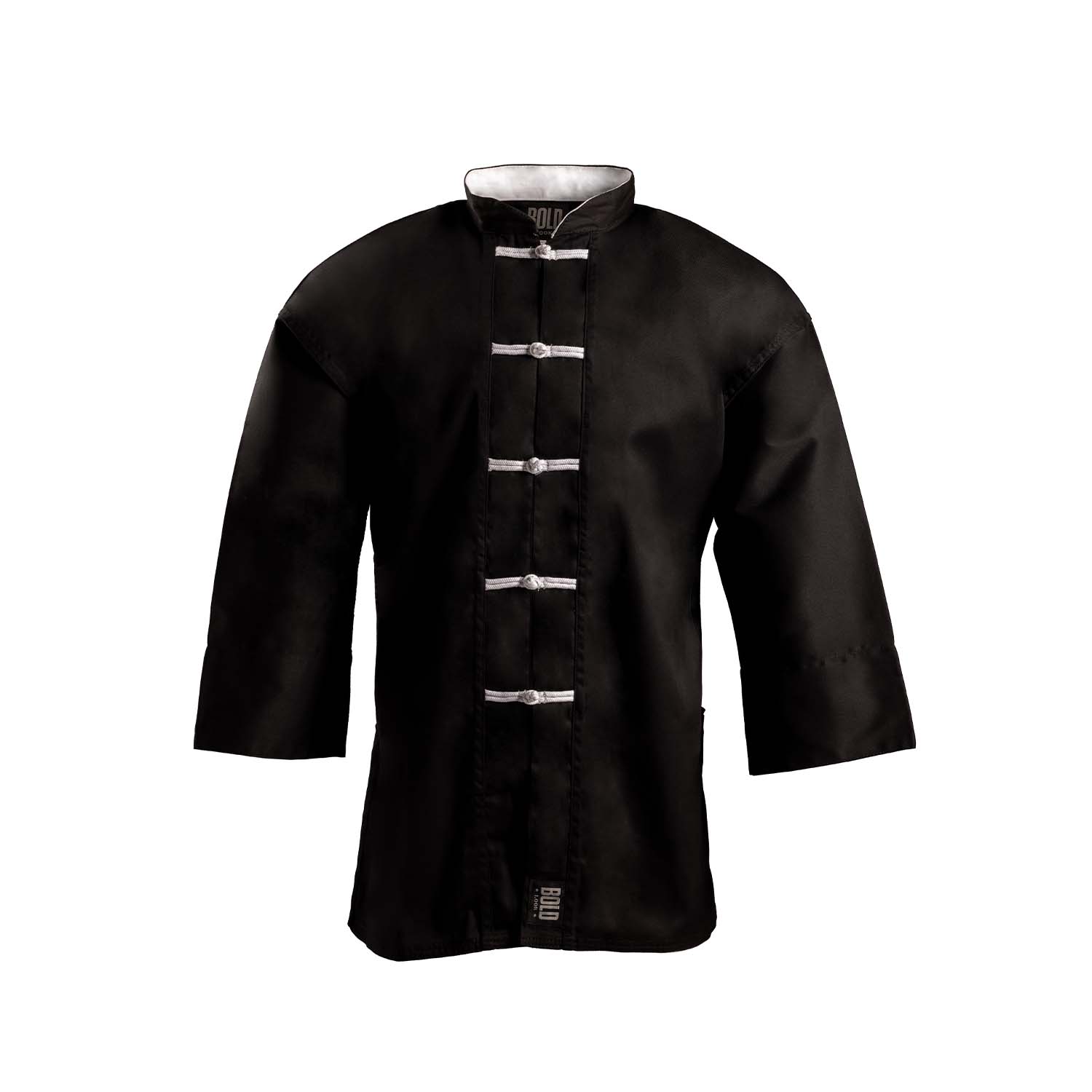 boldlook sporting goods 7.5 OZ MIDDLEWEIGHT BLACK/WHITE KUNG FU SETS Tai Chi Uniform