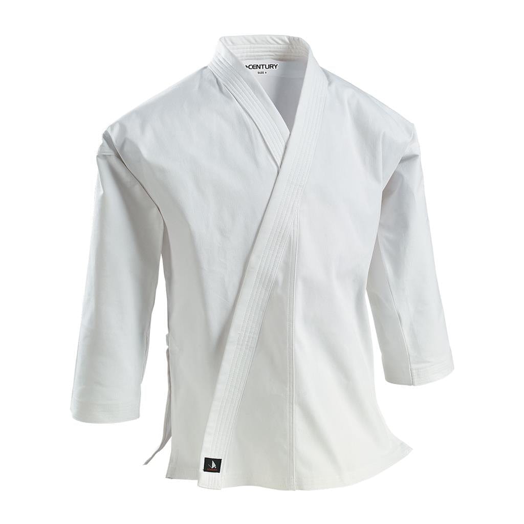 Century Karate Uniform white / 0 10 OZ MIDDLEWEIGHT BRUSHED COTTON UNIFORM by Century