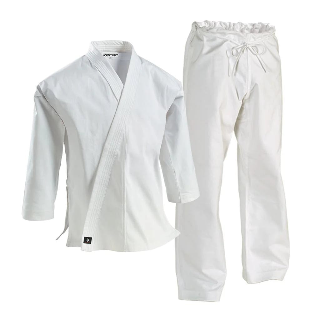 Century Karate Uniform white / 0 12 OZ HEAVYWEIGHT BRUSHED COTTON UNIFORM