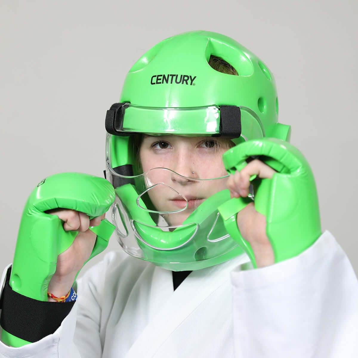 Century Sparring Gear Century STUDENT SPARRING HEADGEAR WITH FACE SHIELD