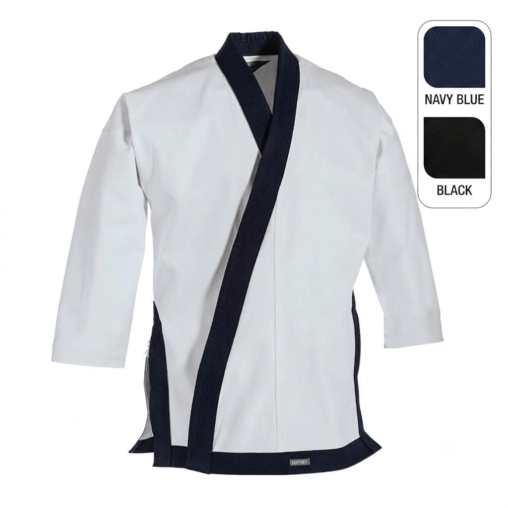 Century sporting goods 12 oz Traditional Tang Soo Do Jacket with Trim Lapels