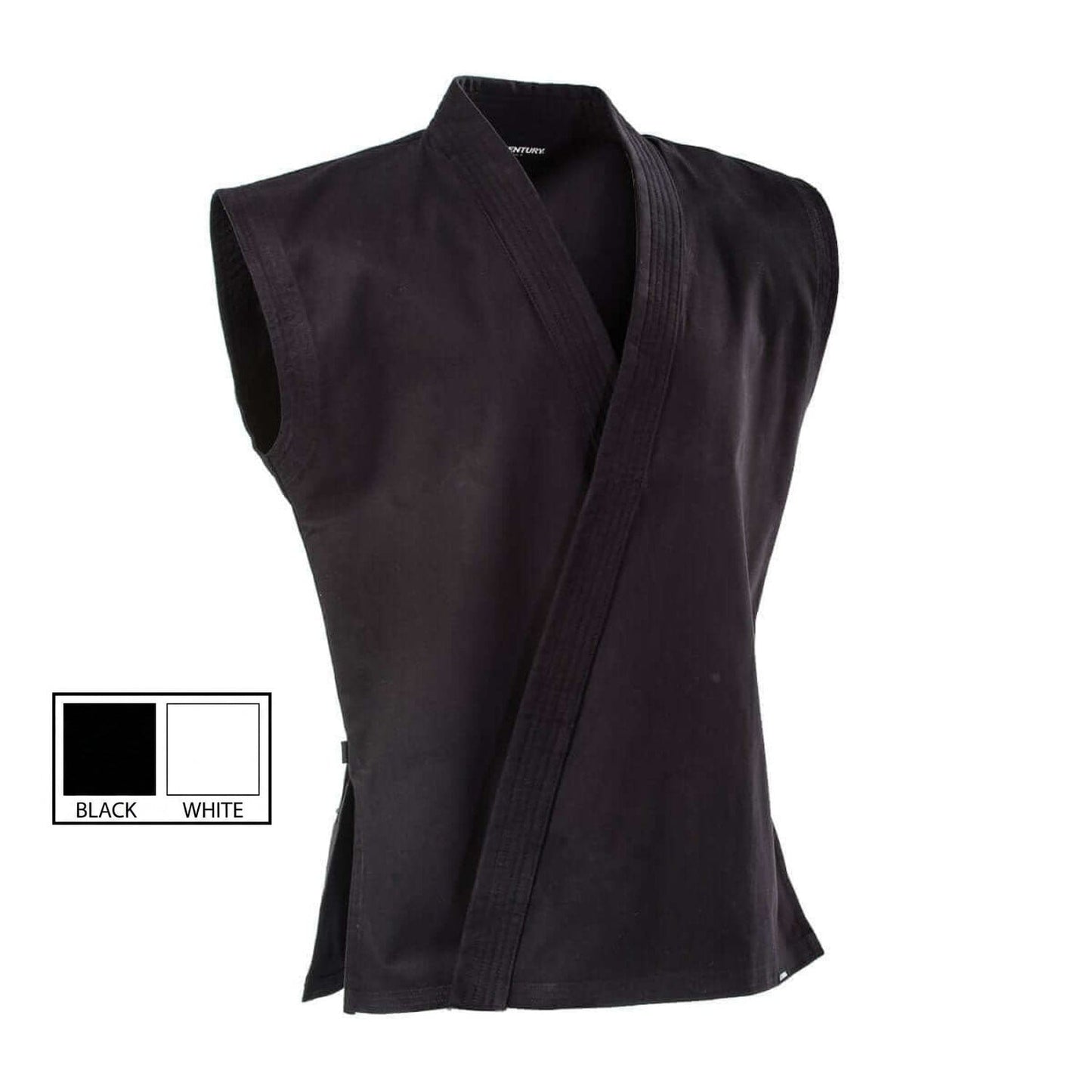 Century sporting goods 8 OZ. MIDDLEWEIGHT BRUSHED COTTON SLEEVELESS KARATE JACKET