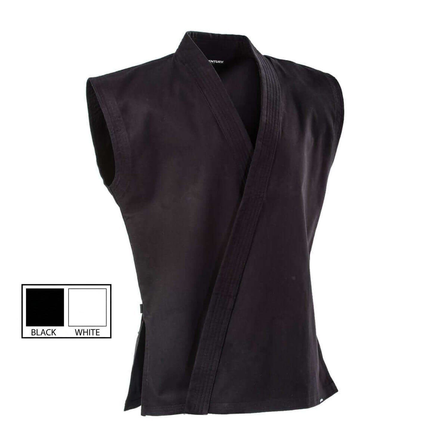 Century sporting goods 8 OZ. MIDDLEWEIGHT BRUSHED COTTON SLEEVELESS KARATE JACKET