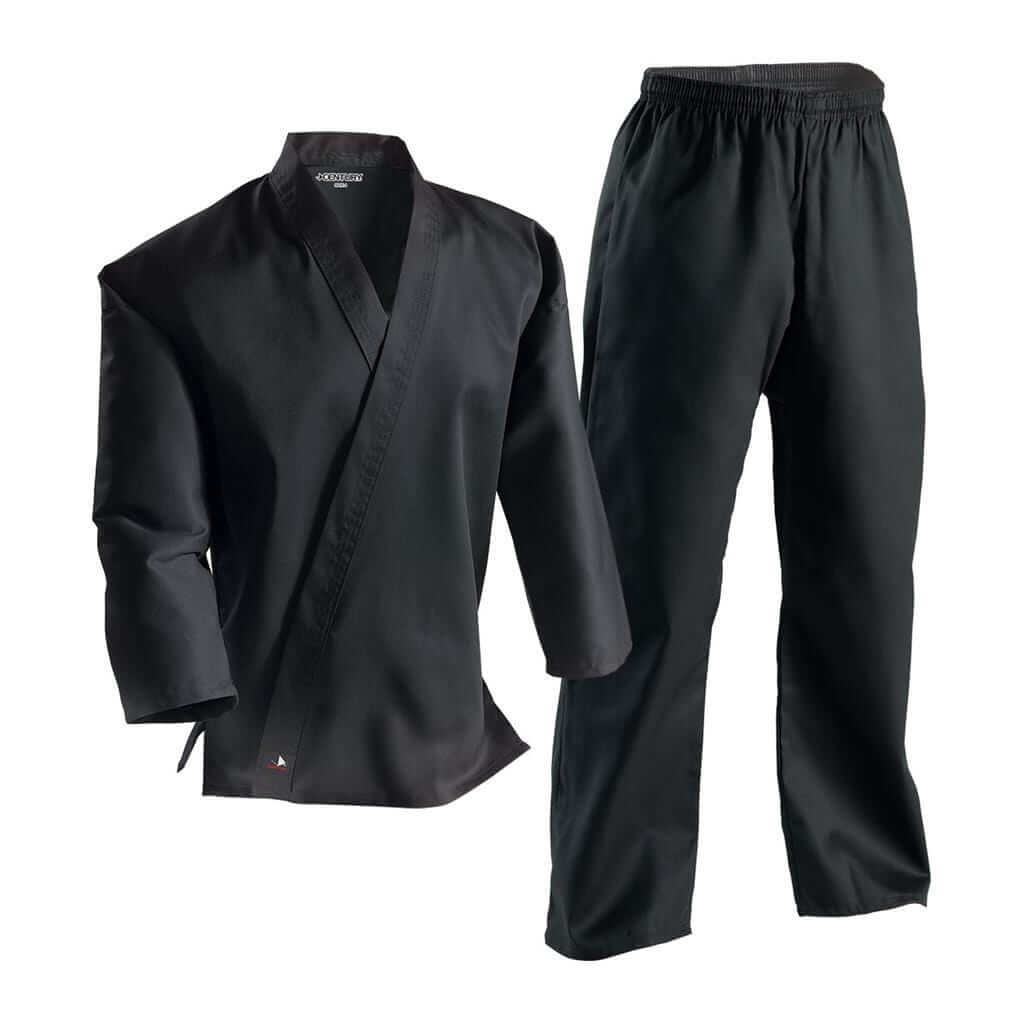Century sporting goods black / 000 Century 7 OZ MIDDLEWEIGHT STUDENT UNIFORM WITH ELASTIC PANT