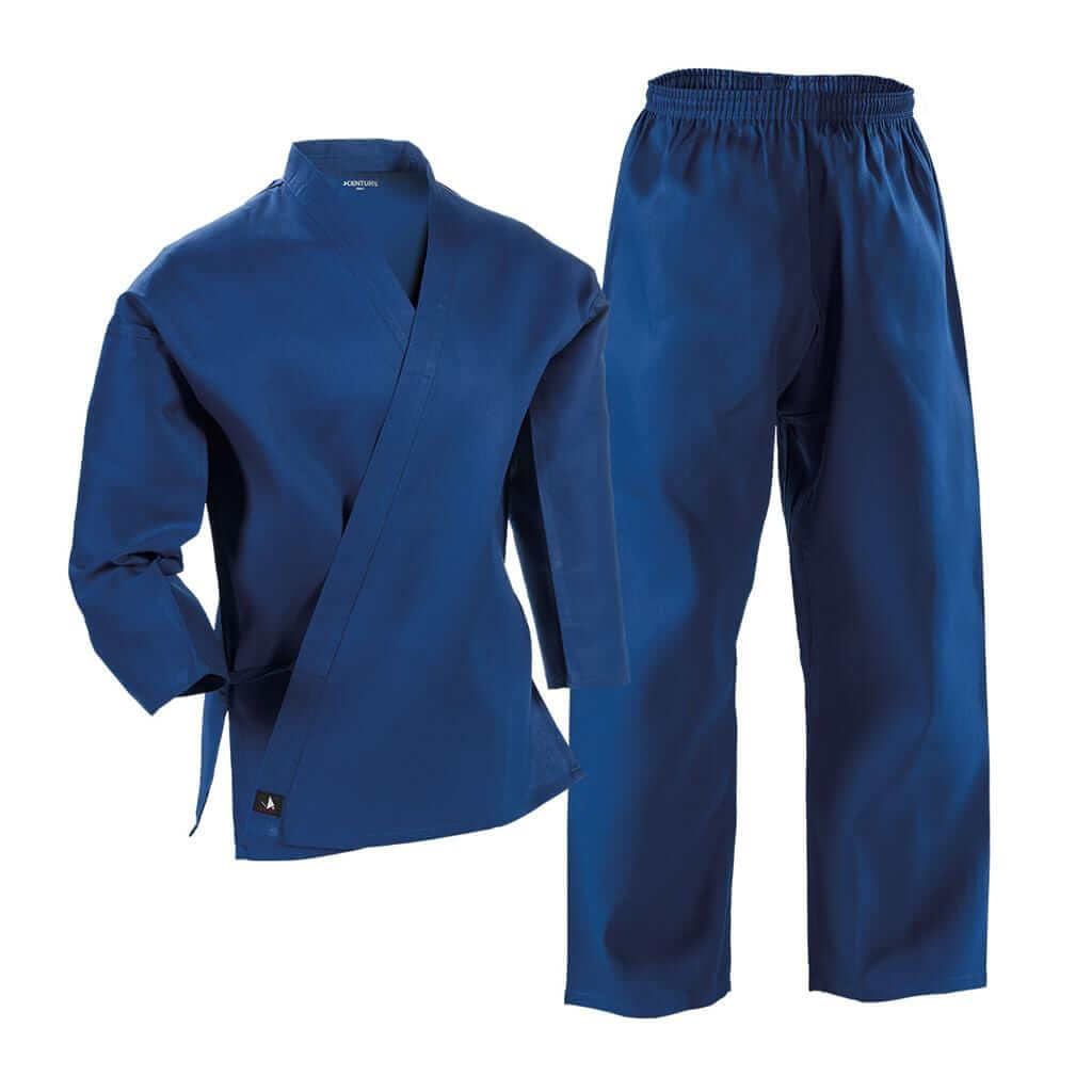 Century sporting goods blue / 000 Century 7 OZ MIDDLEWEIGHT STUDENT UNIFORM WITH ELASTIC PANT