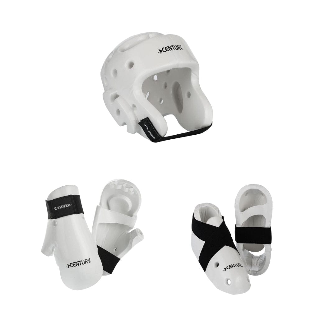 karate gear Century 5 piece karate Taekwondo sparring gear combo set