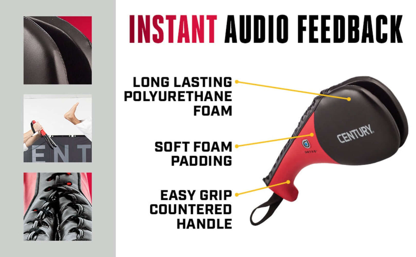 Century sporting goods Century DRIVE DOUBLE TARGET Taekwondo Paddle