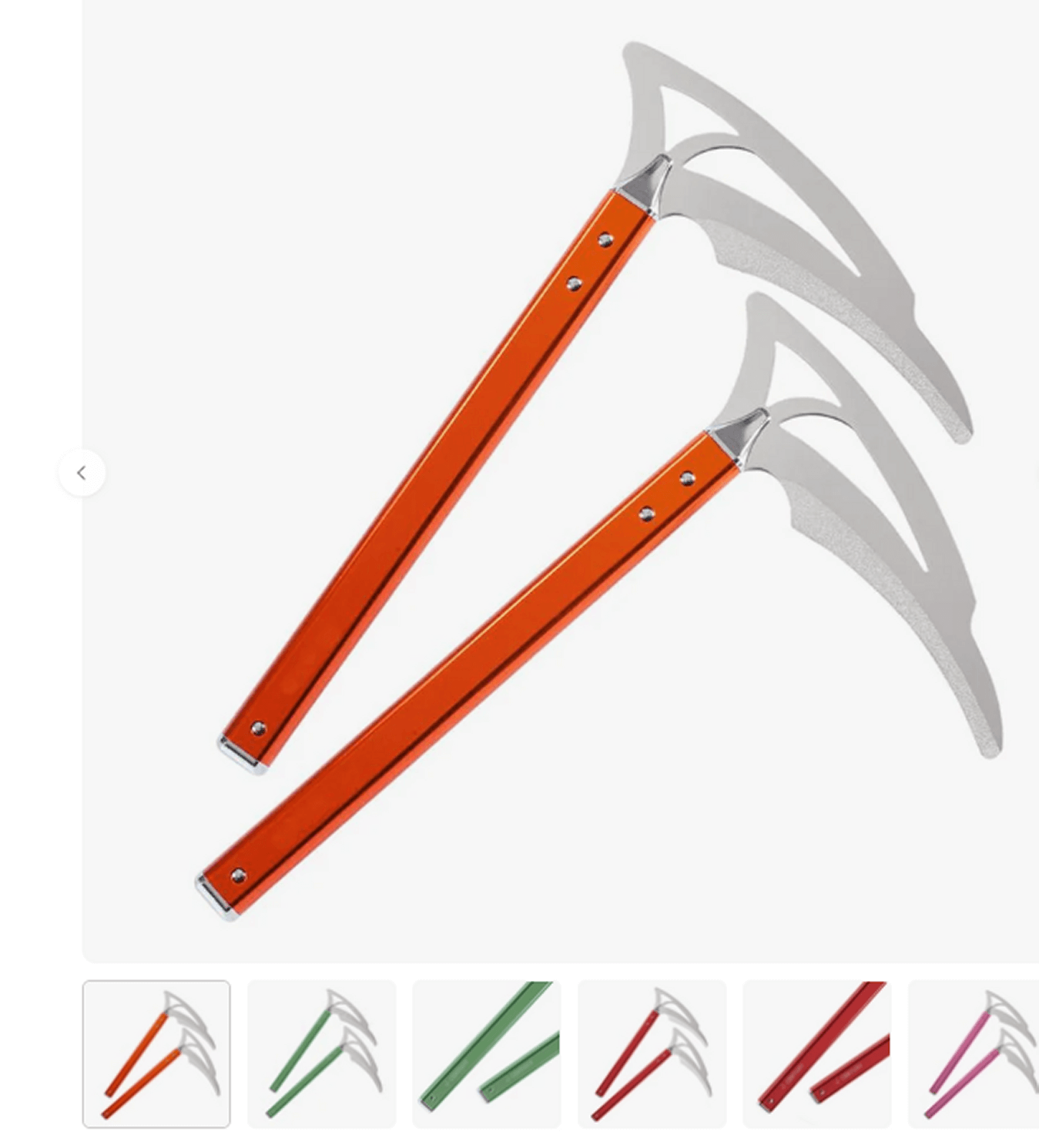 Century sporting goods Deluxe Aluminum Kamas Kata Karate Weapons