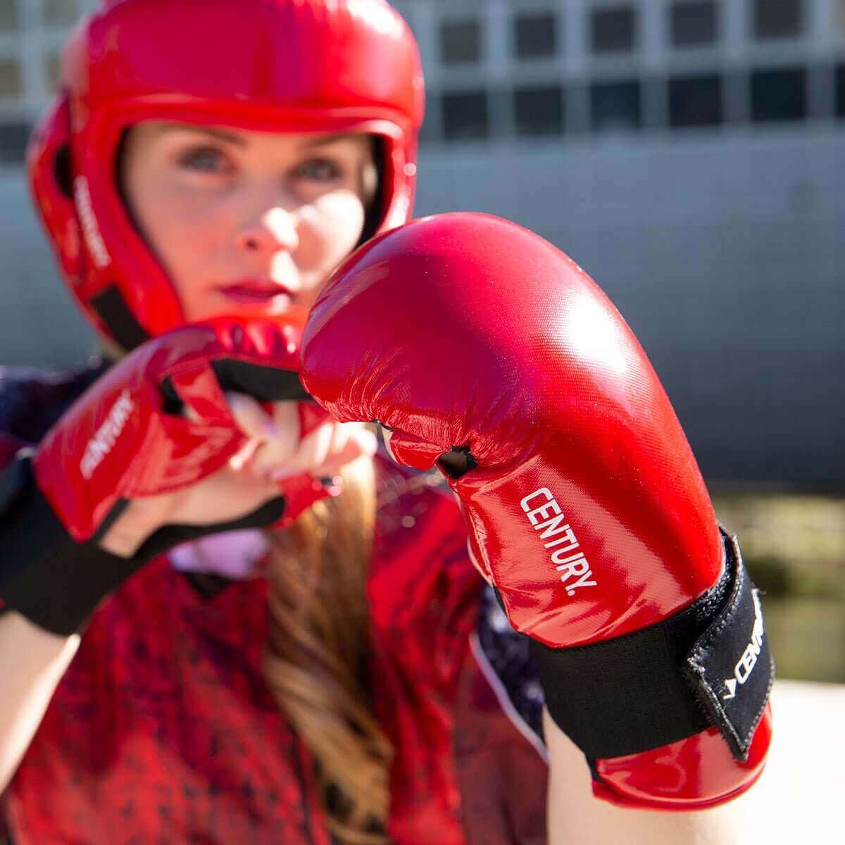 Century sporting goods Kize Sparring Gloves Punch Karate Sparring Gear