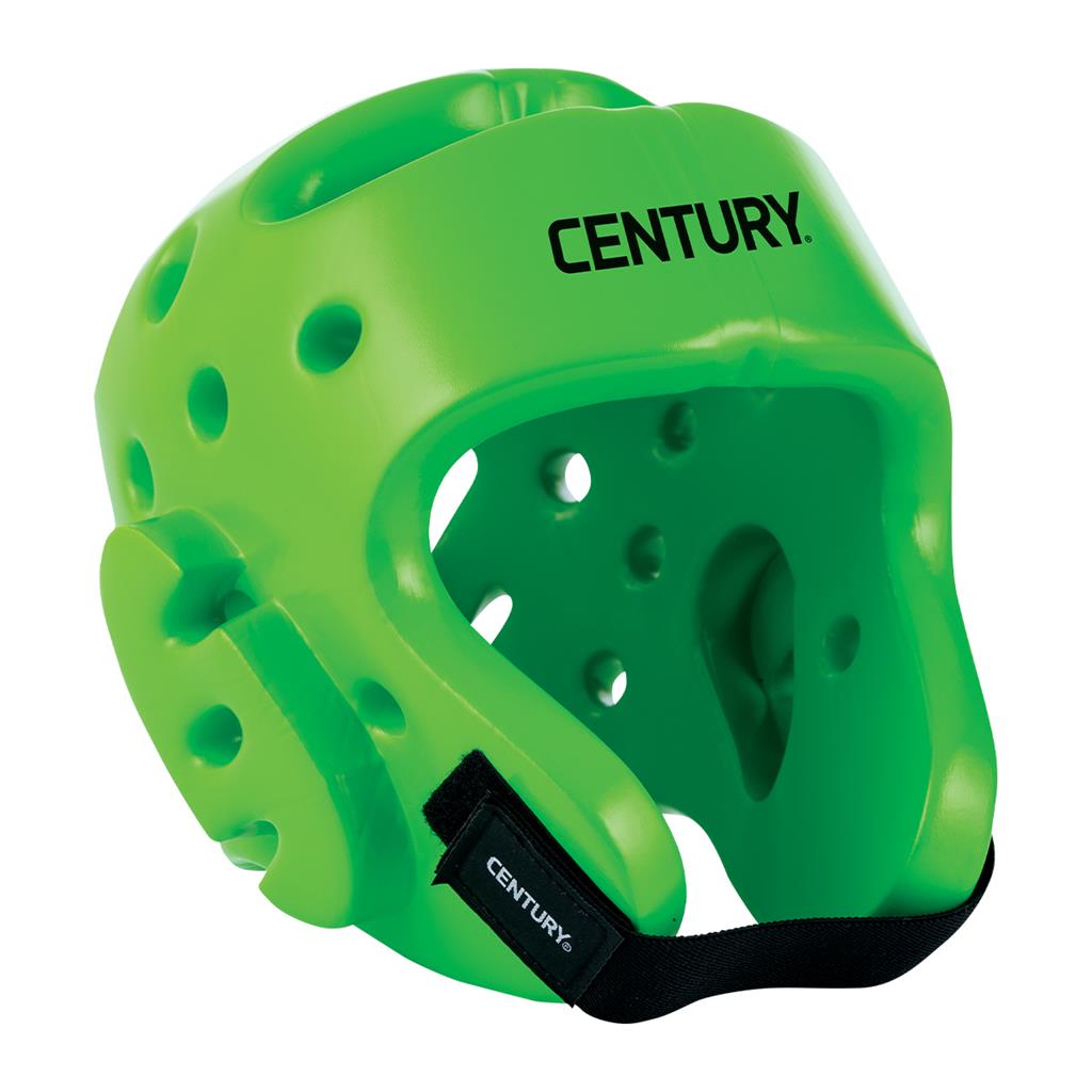 Century sporting goods neon green / youth Century Student headgear Karate Sparring Gear