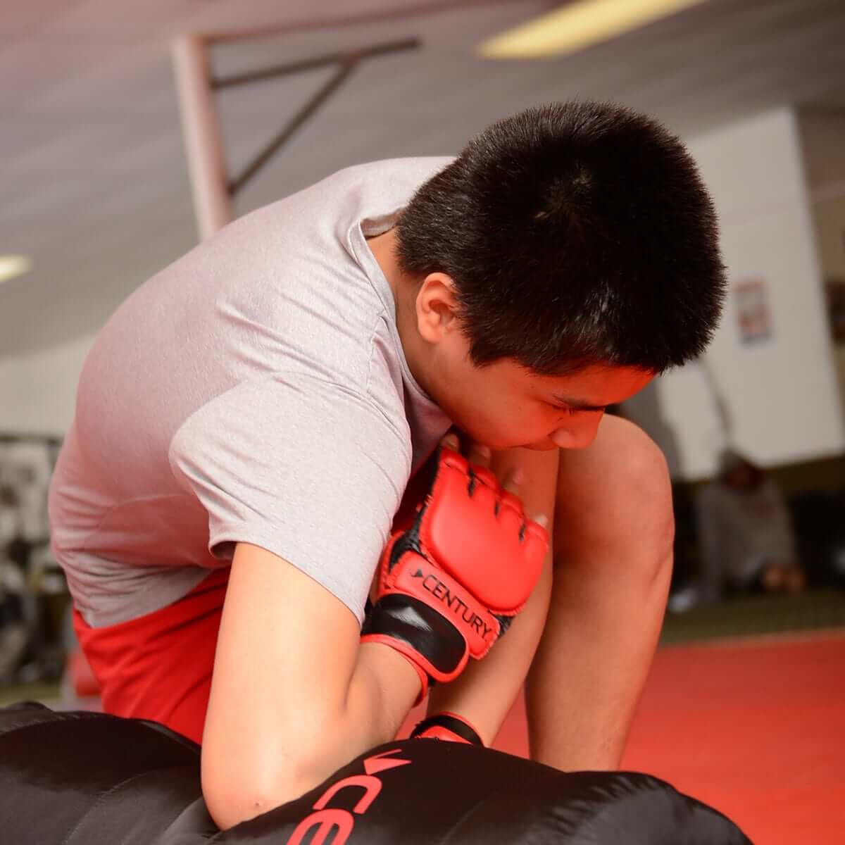 Century sporting goods OPEN PALM YOUTH MMA GLOVES mixed martial arts
