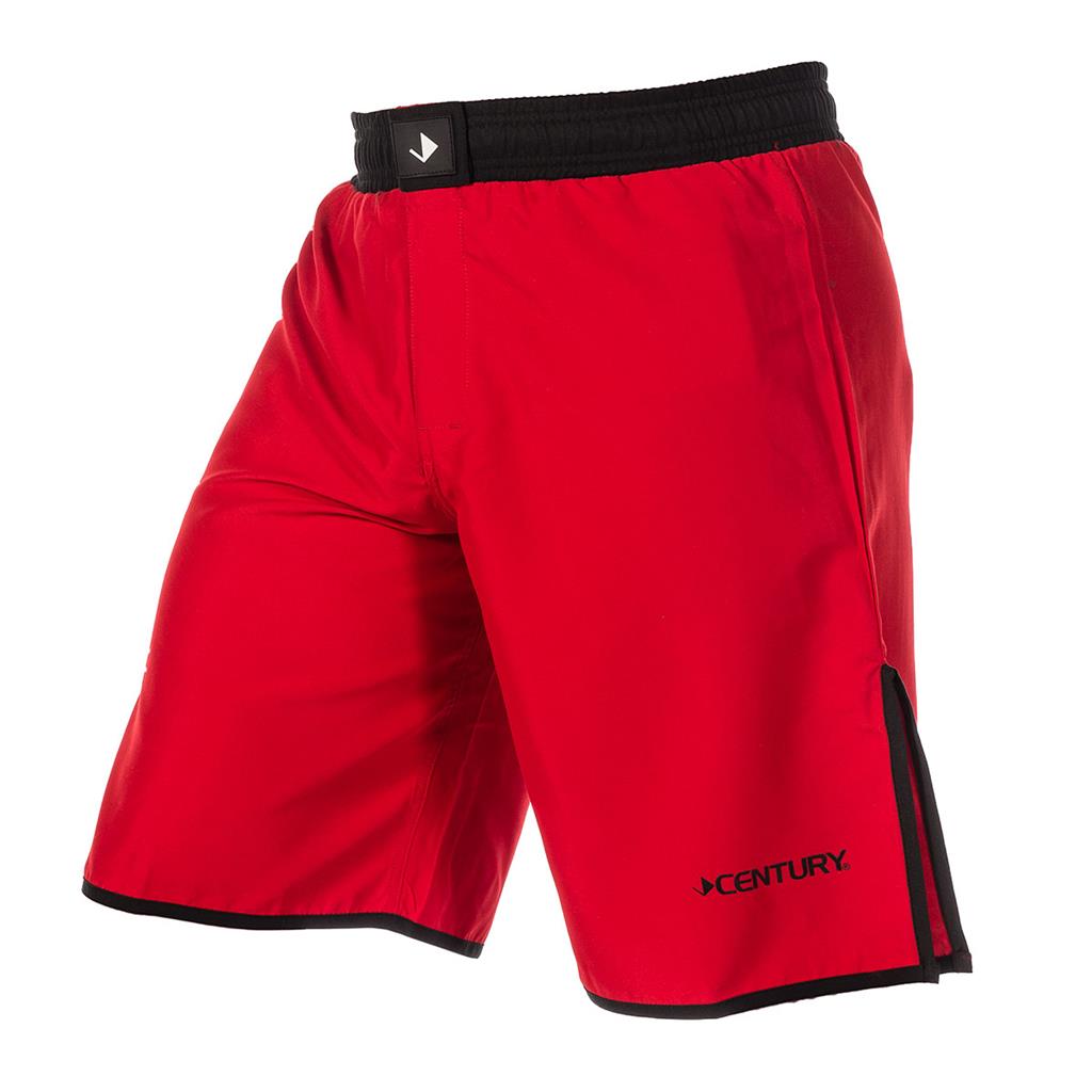 Century sporting goods Red / 22" MMA SHORTS BJJ No Gi Brazilian Jiu Jitsu