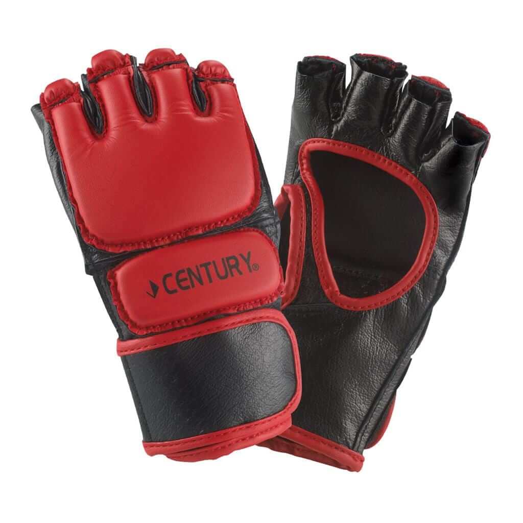 Century sporting goods red / youth small/Medium OPEN PALM YOUTH MMA GLOVES mixed martial arts