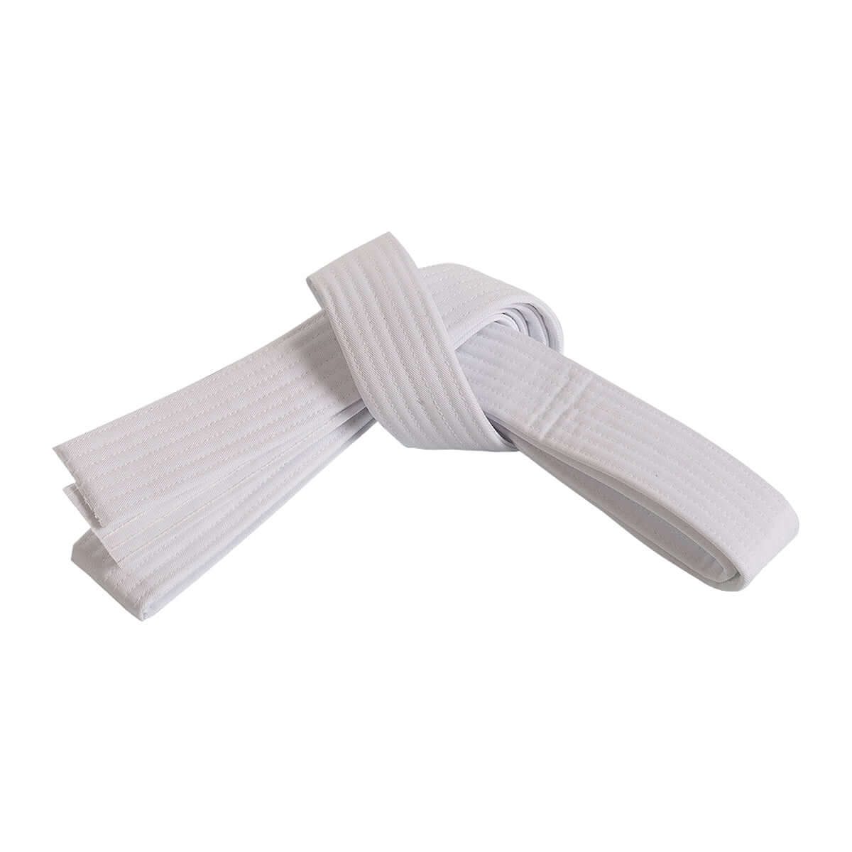 Century Sporting Goods White / 0 -ch small Double Wrap Solid Belt 1.75 inch width karate Taekwondo
