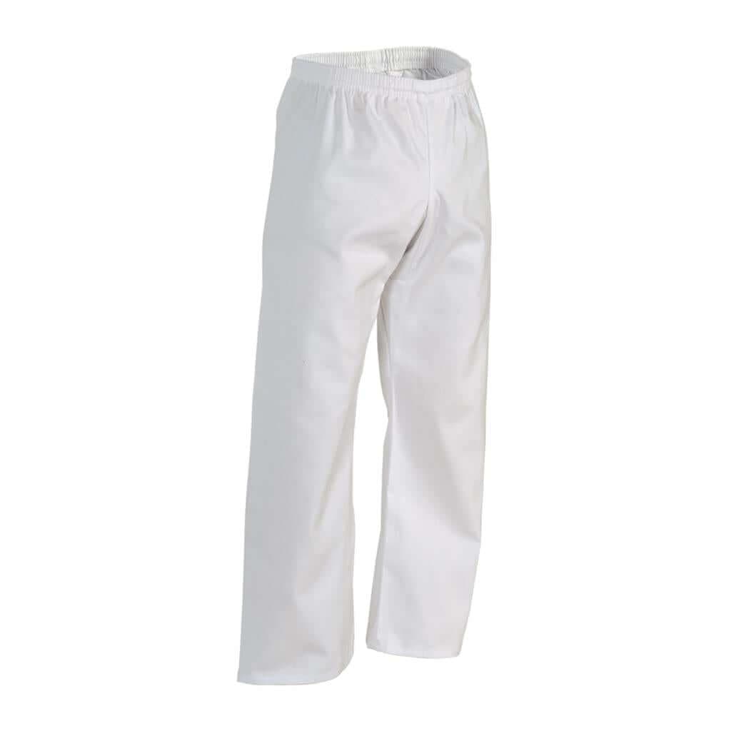 Century sporting goods white / 000 7 OZ. MIDDLEWEIGHT STUDENT ELASTIC WAIST PANTS