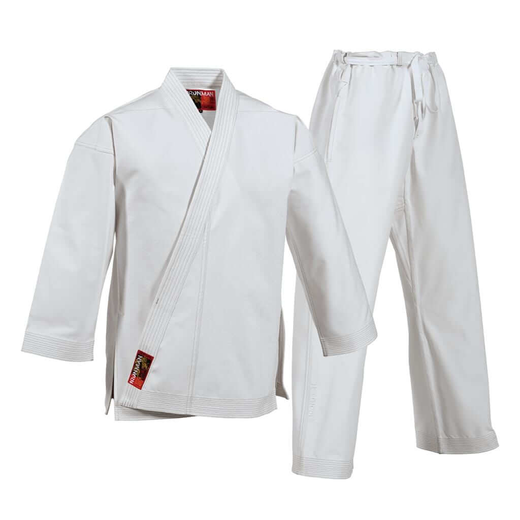 Century sporting goods white / 2 IRONMAN UNIFORM Traditional Karate Gi