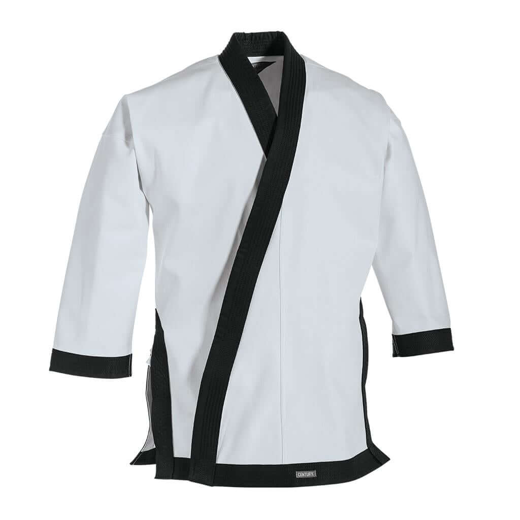 Century sporting goods White/Black / size 2- 5'2"/130 lbs 12 oz Traditional Tang Soo Do Jacket with Cuff
