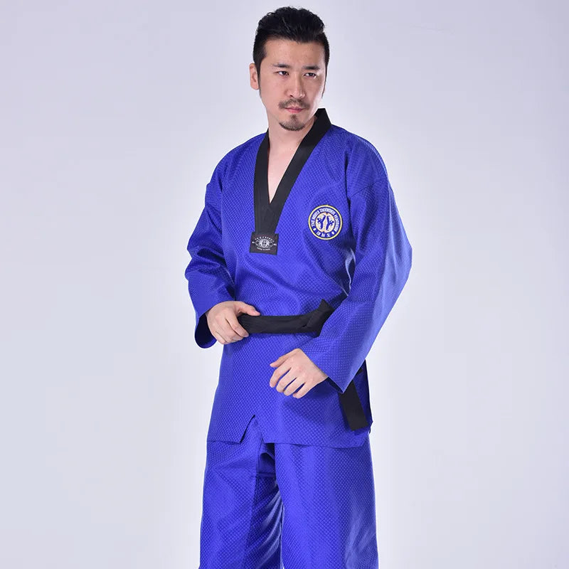 Red or Blue Uniform Dobok TKD Taekwondo Gi