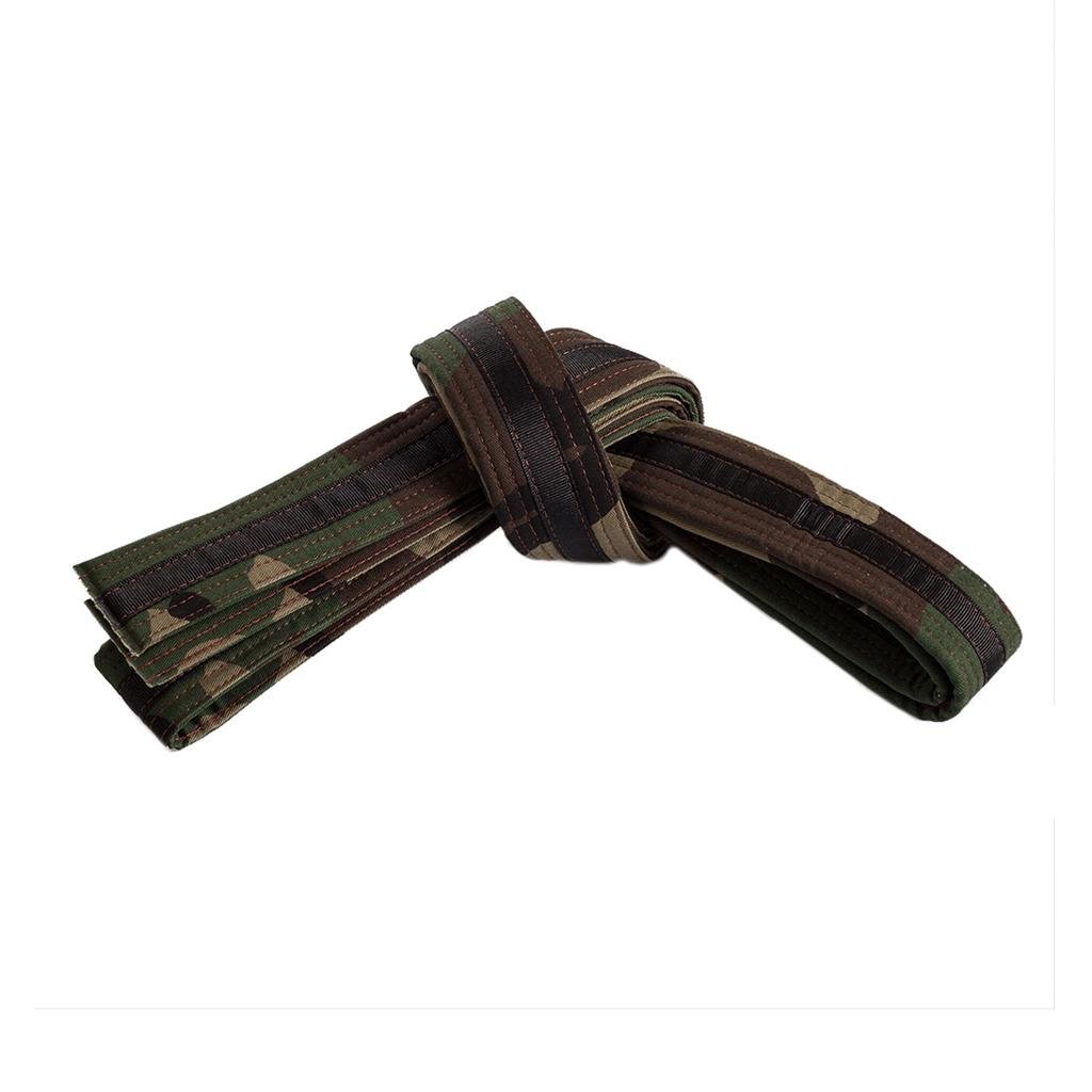 Double Wrap Striped Camo Krav Maga Martial Arts Belt