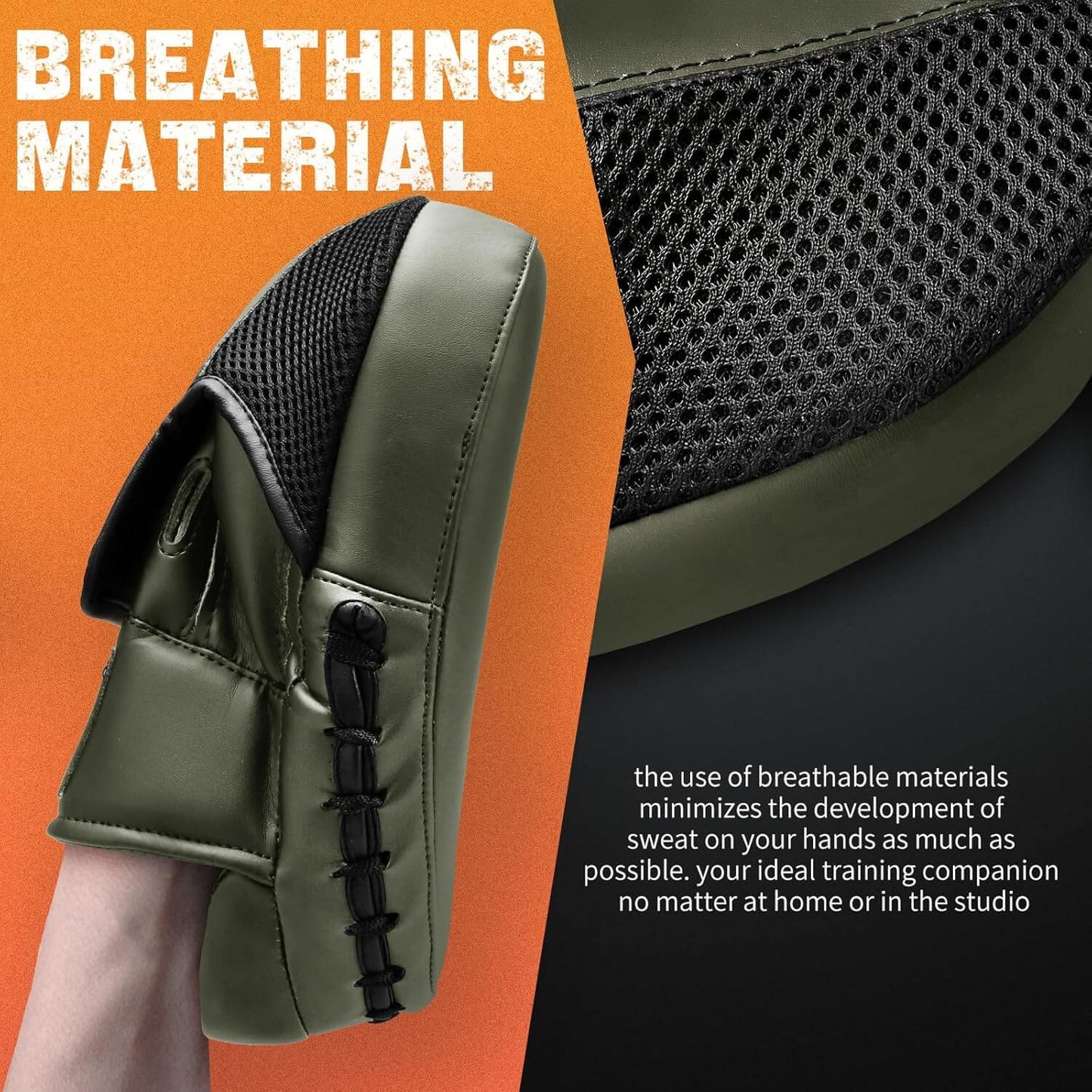 Eclipse Boxing Pads Curved Punch Mitts for Karate, Kickboxing Muay Thai Taekwondo