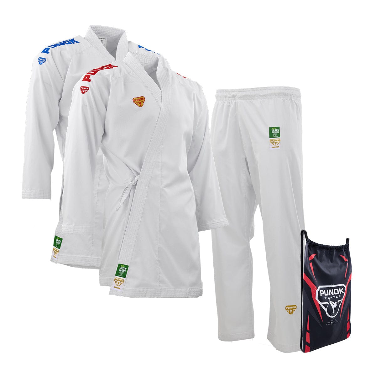 Eclipse Martial Art Supplies sporting goods 1 Punok Takyon Kumite Gi Set WKF approved