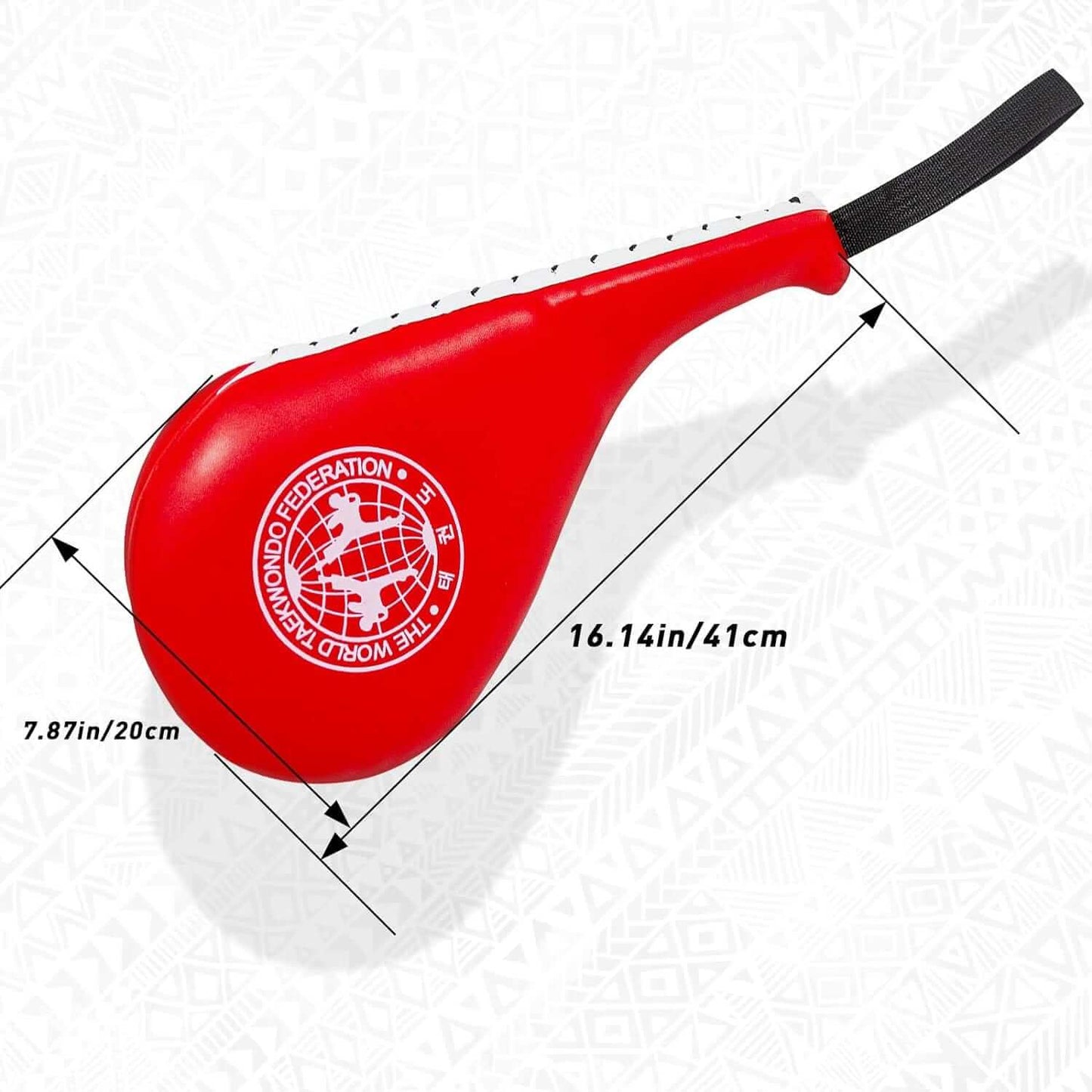 Eclipse Martial Art Supplies sporting goods 2 Pack Taekwondo Kick Pads, Double Strike Boxing Pads