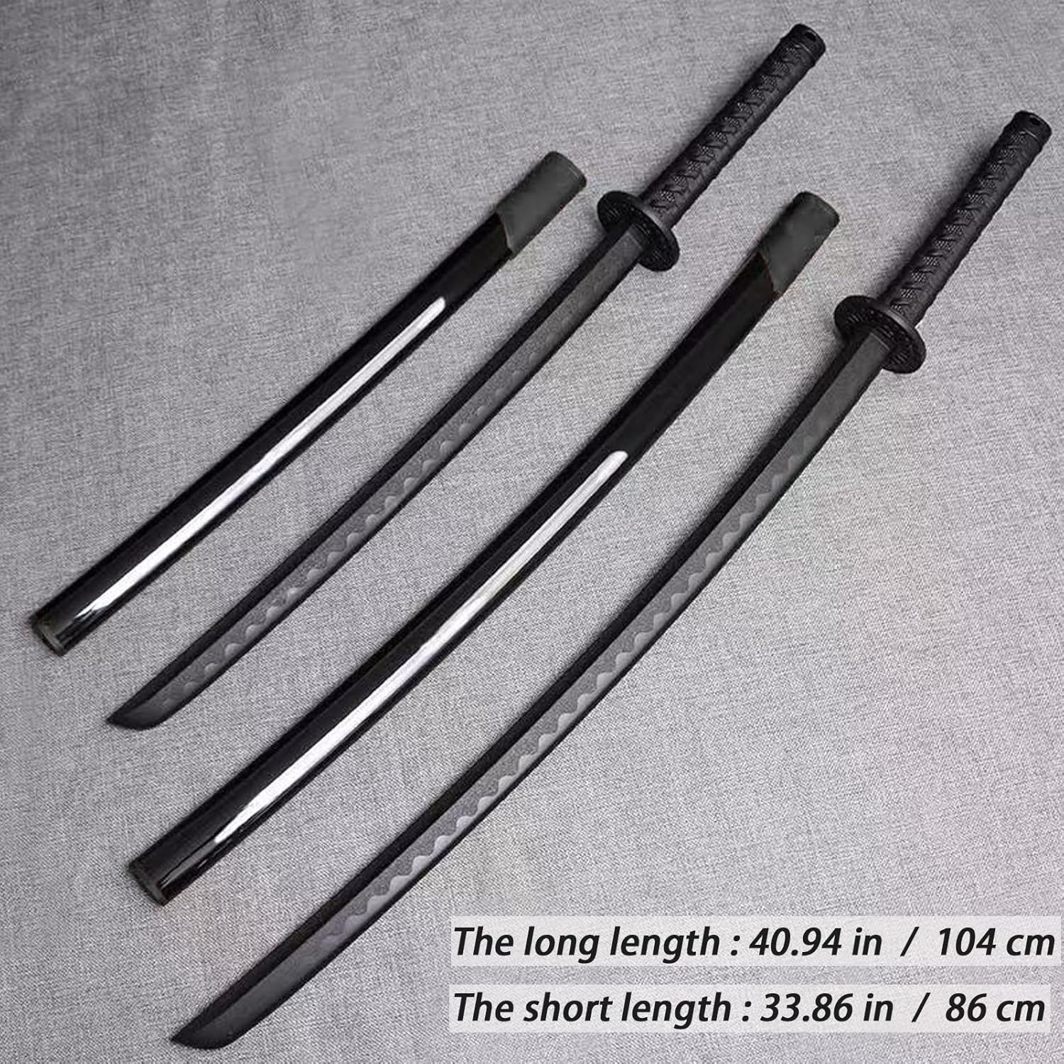 Eclipse Martial Art Supplies sporting goods 2 PCS Polypropylene Plastic Training Martial Sword