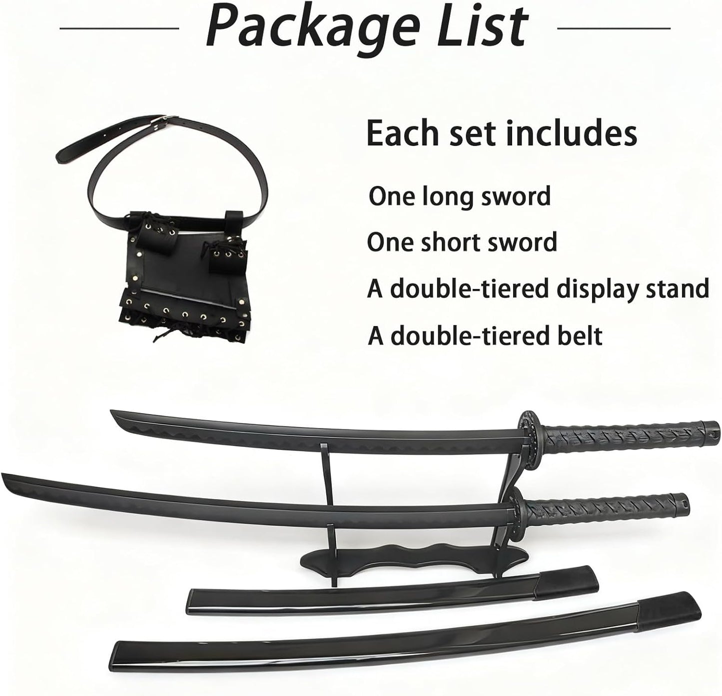 Eclipse Martial Art Supplies sporting goods 2 PCS Polypropylene Plastic Training Martial Sword
