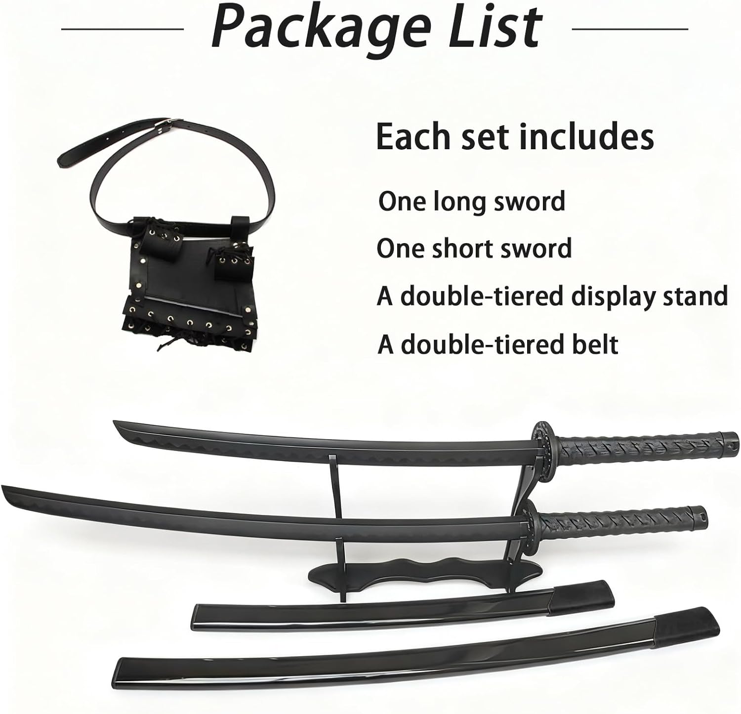 Eclipse Martial Art Supplies sporting goods 2 PCS Polypropylene Plastic Training Martial Sword