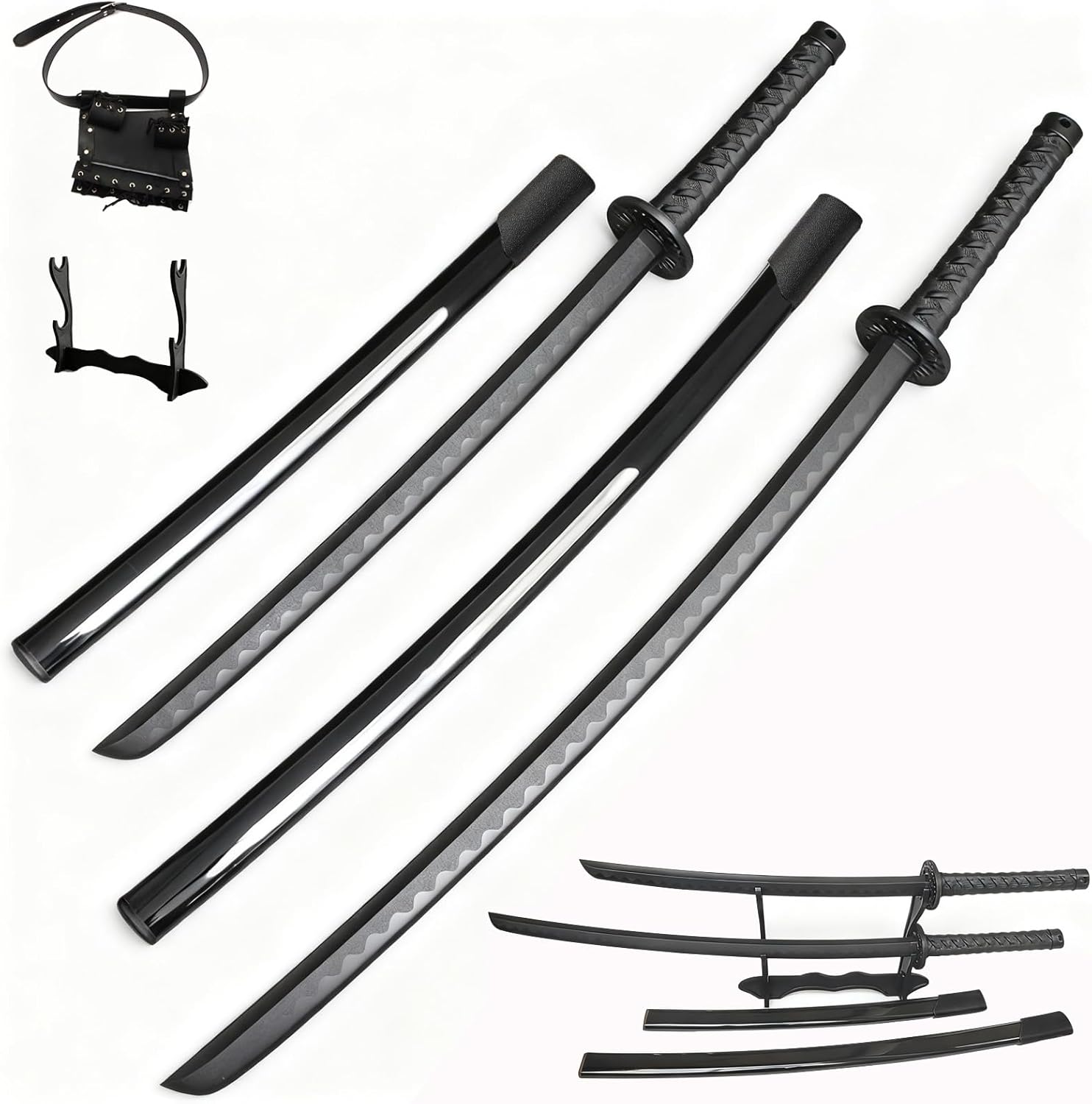 Eclipse Martial Art Supplies sporting goods 2 PCS Polypropylene Plastic Training Martial Sword