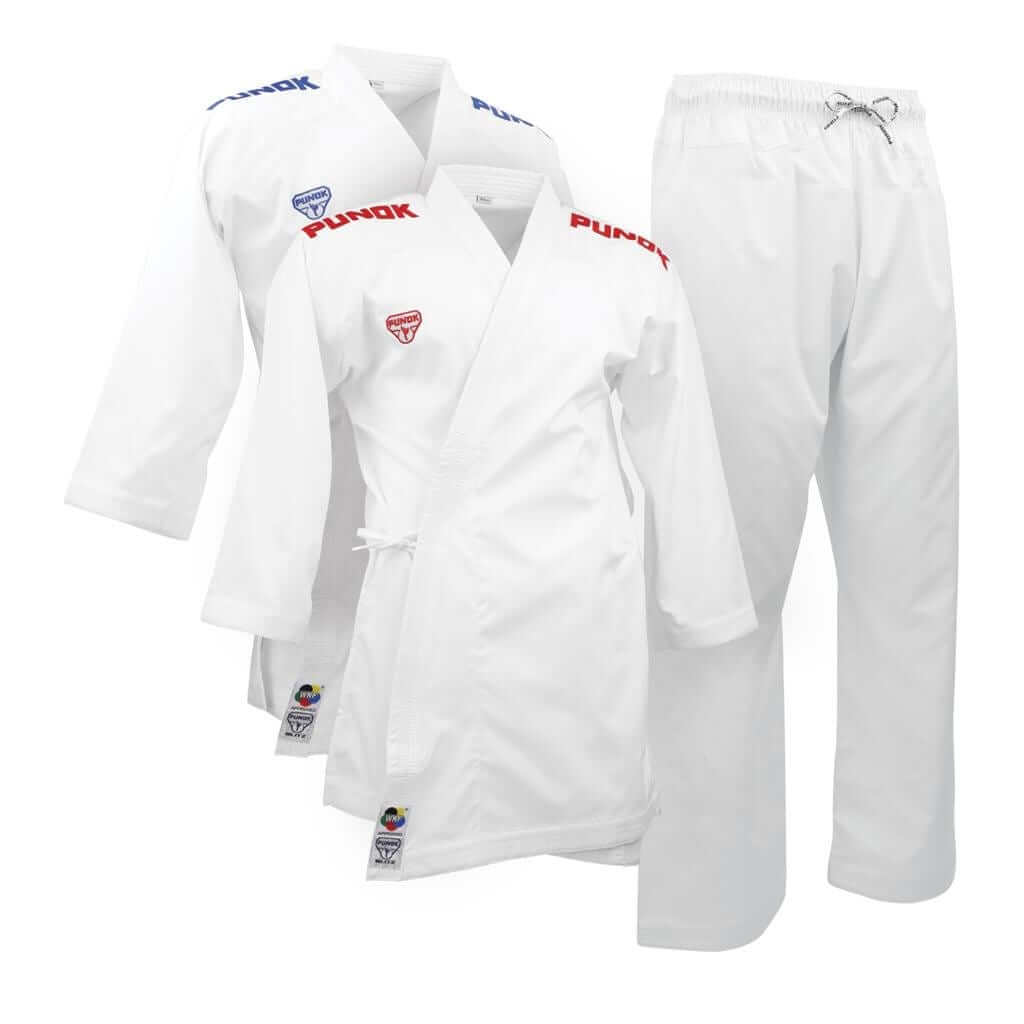 Eclipse Martial Art Supplies sporting goods 2 PUNOK KUMITE GI SET WKF approved