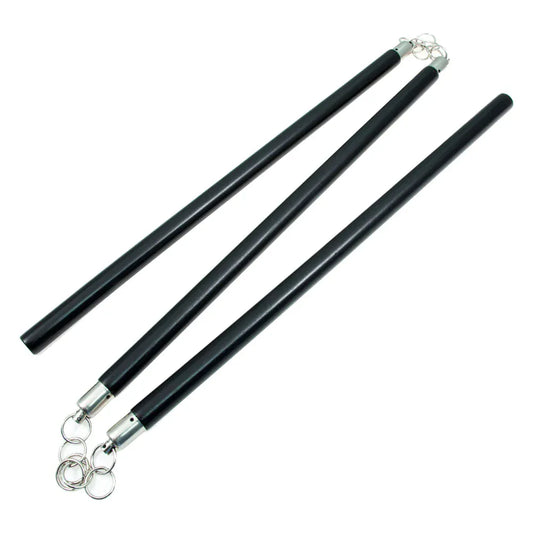 Eclipse Martial Art Supplies Sporting Goods 3 Sectional Staff Black Hardwood