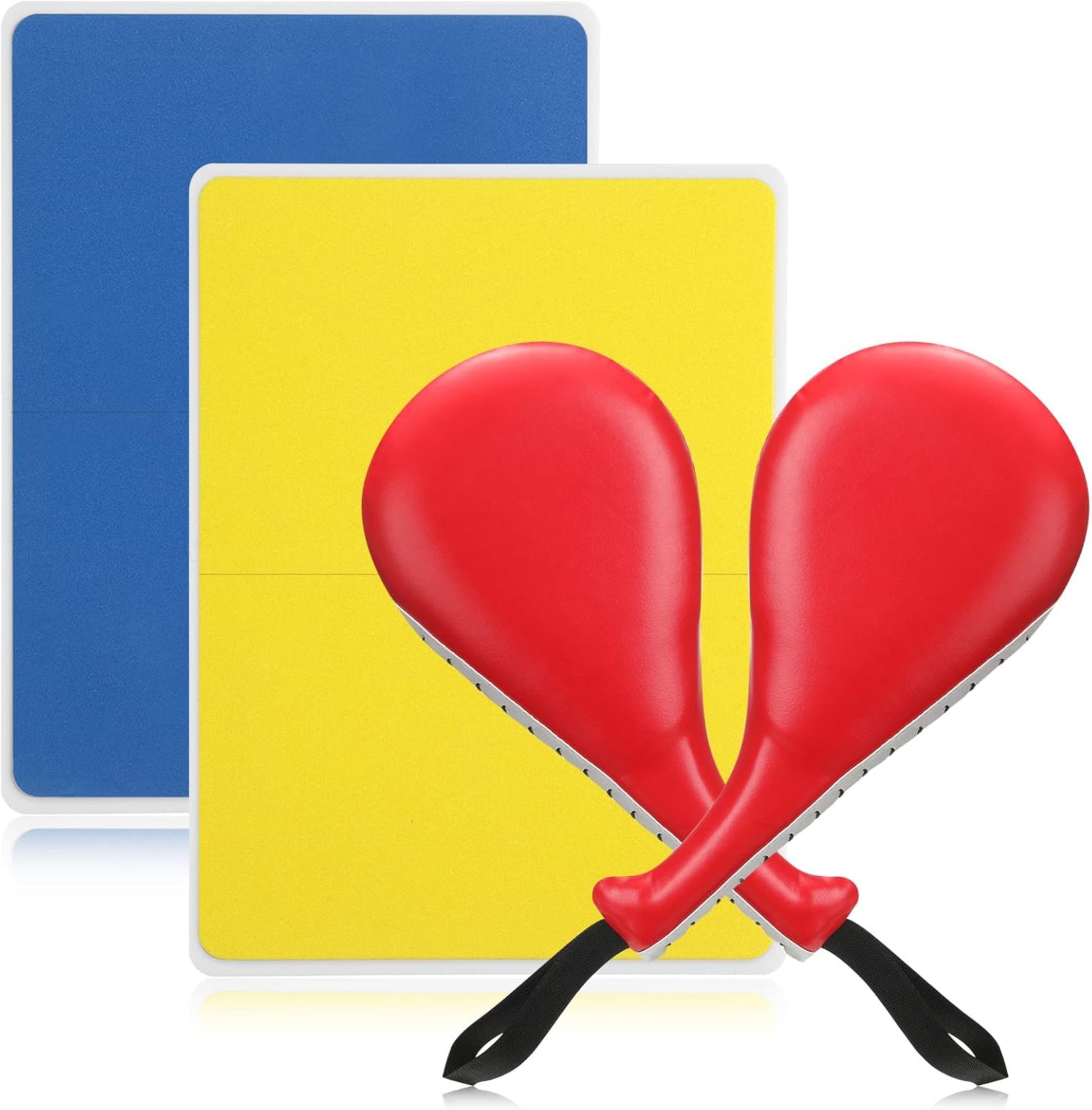 Eclipse Martial Art Supplies sporting goods 4 Pcs Taekwondo Training Set, 2 Rebreakable  Boards and 2 Kick Paddles