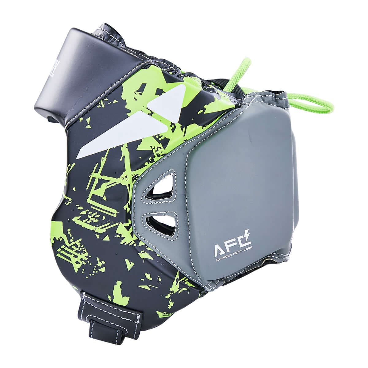 Eclipse Martial Art Supplies sporting goods black/green / small/med BRAVE YOUTH HEADGEAR MMA mixed martial arts kickboxing