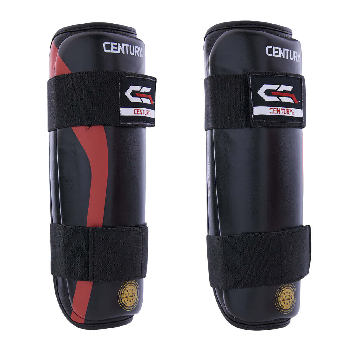 Eclipse Martial Art Supplies Sporting Goods black/red / child C-Gear Determination Shin Guards Sport Karate