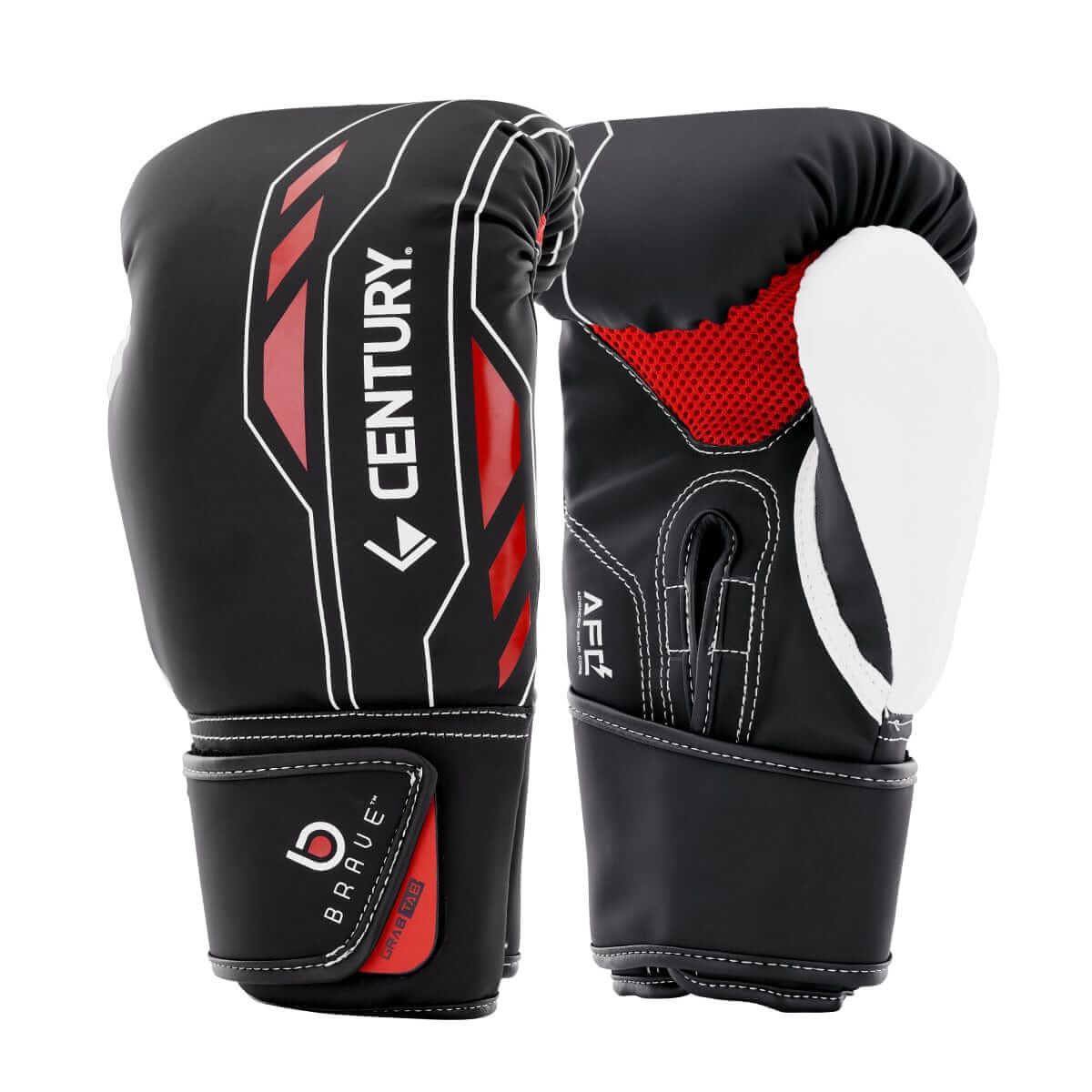 Eclipse Martial Art Supplies sporting goods black/white/red / 12 oz BRAVE KICKBOXING GLOVE 12 oz training MMA