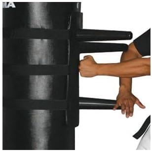 Eclipse Martial Art Supplies sporting goods Black Wing Chun Dummy Trainer Punching Bag Attachment