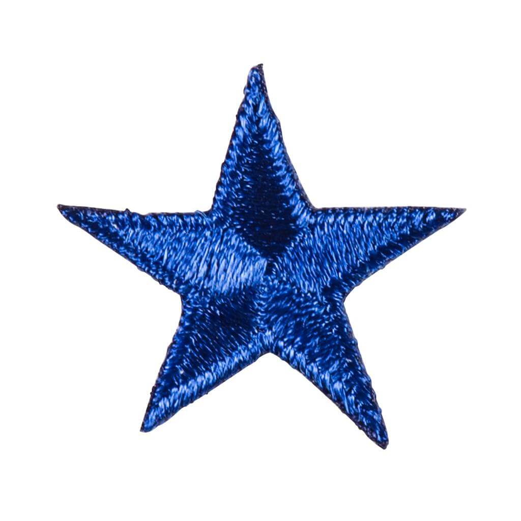 Eclipse Martial Art Supplies sporting goods Blue Iron-On Star Patches - 10 Pack Martial Arts Karate