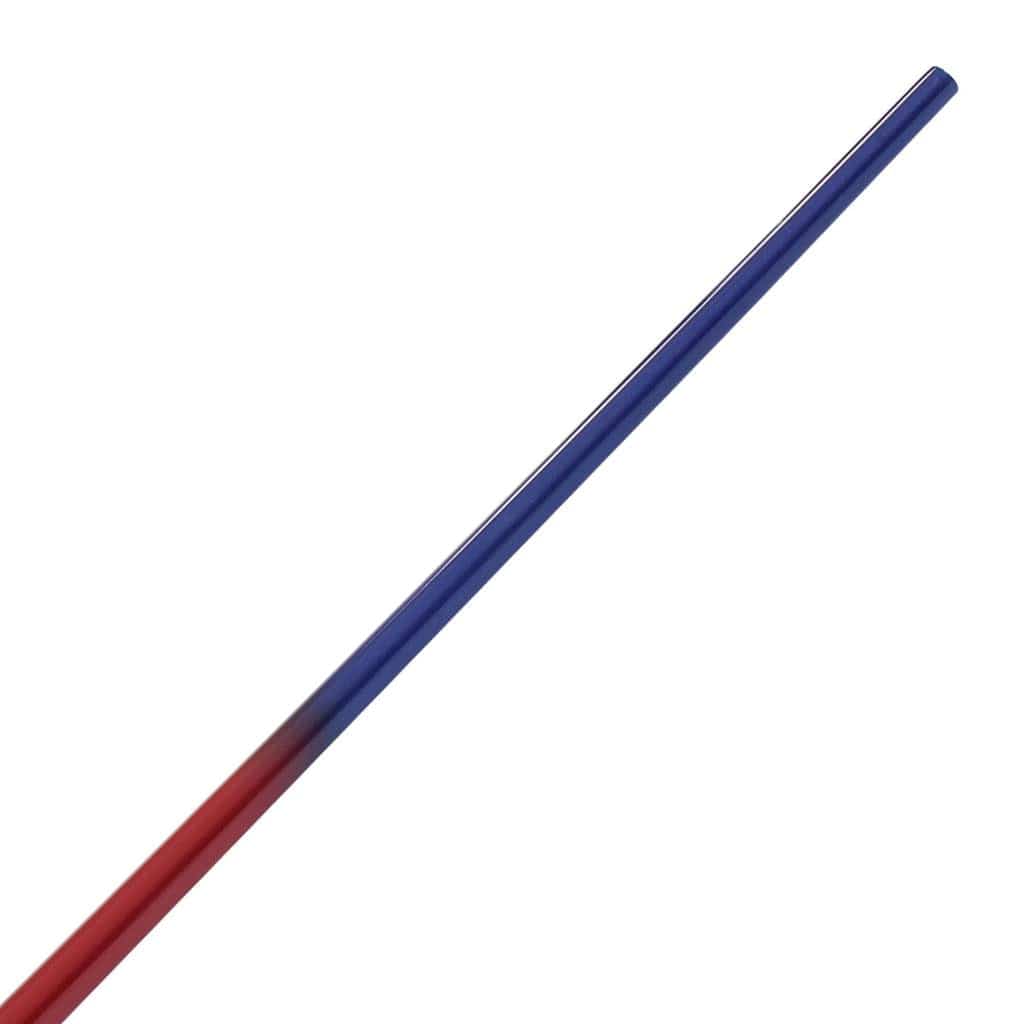 Eclipse Martial Art Supplies Sporting Goods Blue/Red / 4 1/2 foot 2 piece COLLAPSIBLE GRAPHITE BO STAFF