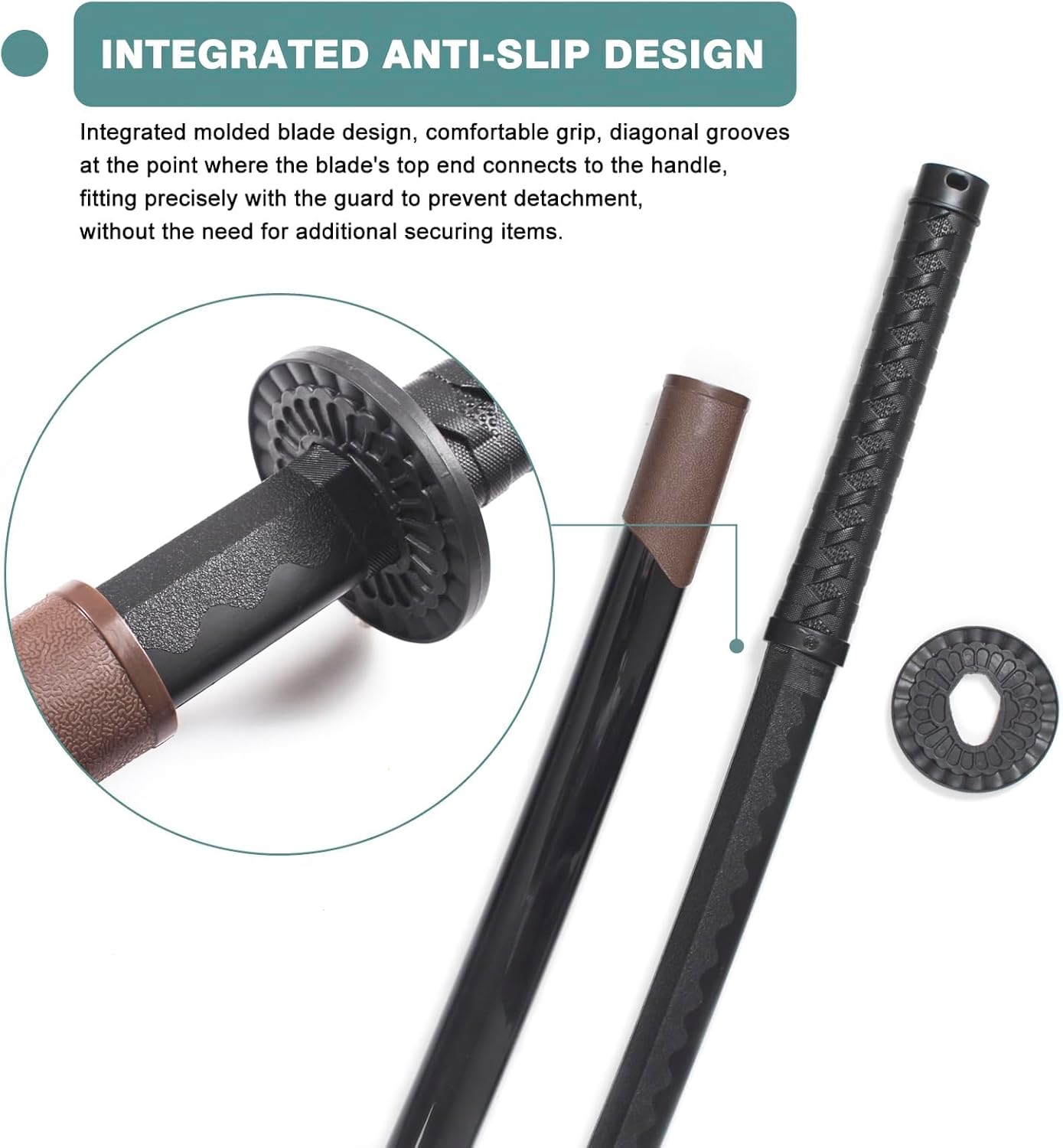 Eclipse Martial Art Supplies sporting goods Bokken Polypropylene Blade Performing & Training Includes Scabbard for Aikido