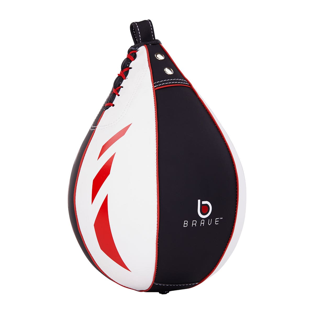 Eclipse Martial Art Supplies sporting goods BRAVE SPEED BAG - BLACK/WHITE/RED punching bag