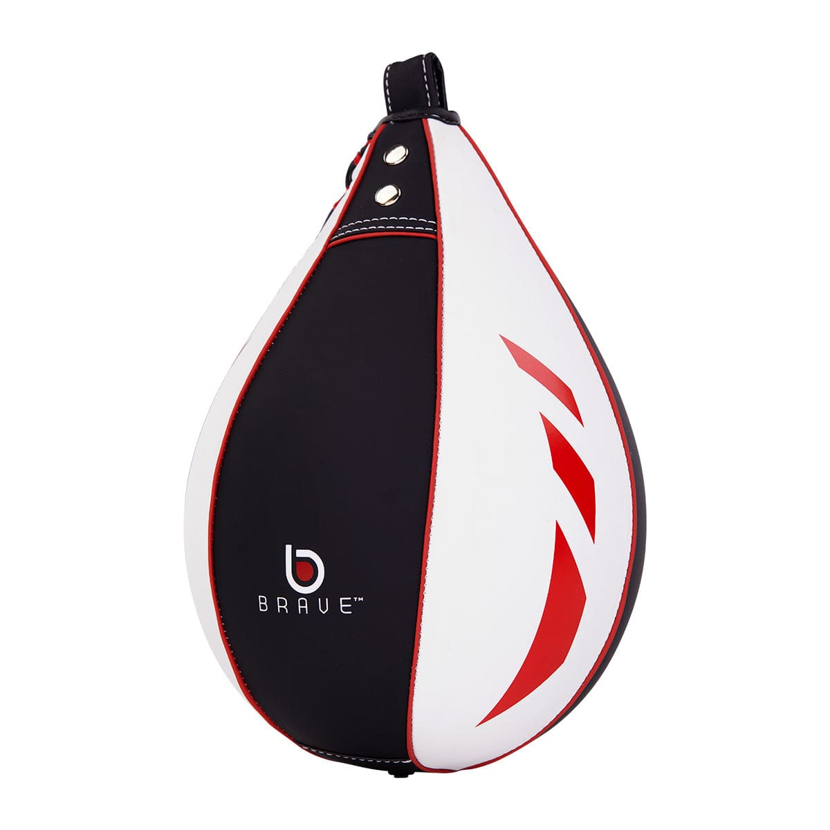 Eclipse Martial Art Supplies sporting goods BRAVE SPEED BAG - BLACK/WHITE/RED punching bag