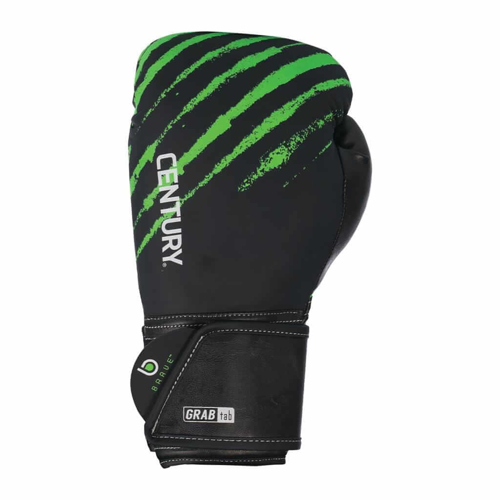 Eclipse Martial Art Supplies sporting goods BRAVE YOUTH BOXING GLOVES - BLACK/GREEN