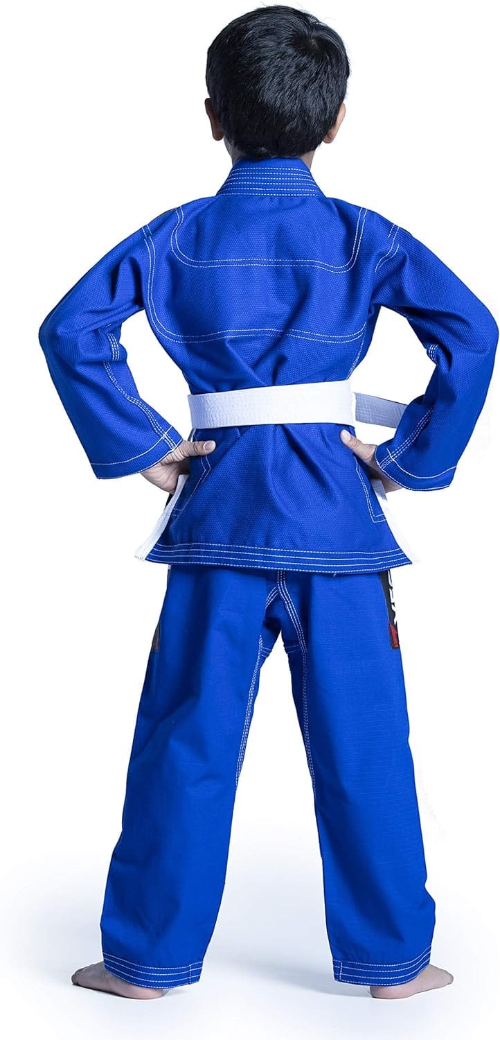 Eclipse Martial Art Supplies sporting goods Brazilian BJJ Gi Jiu Jitsu Gi for Child Kids Gi Uniform Durable Pant & Jacket 100% Cotton with Free Belt
