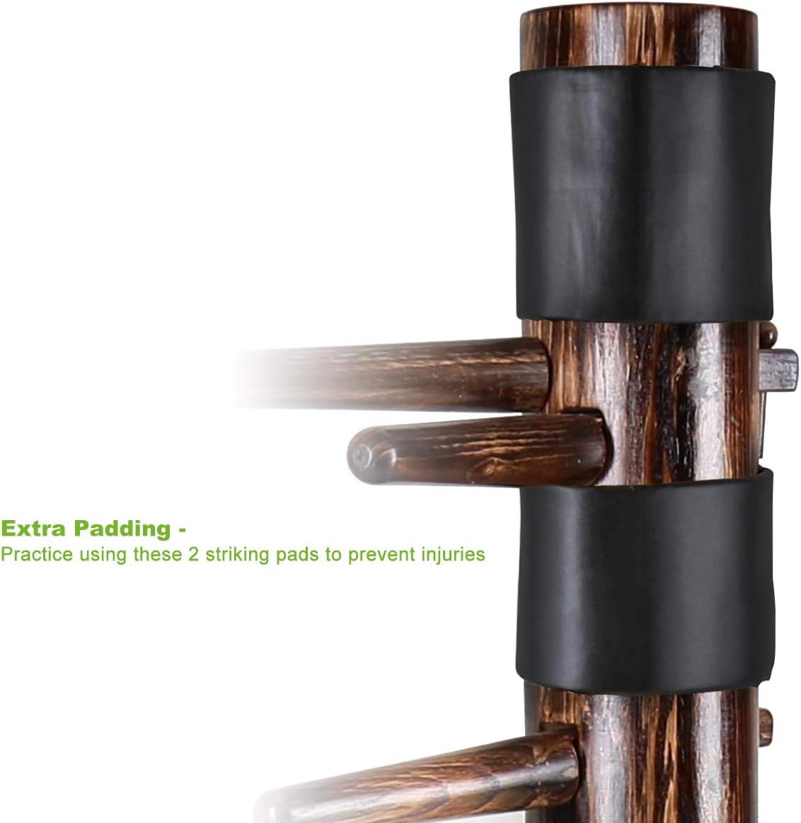 Eclipse Martial Art Supplies sporting goods Brown Adjustable Wing Chun Dummy 67 inches
